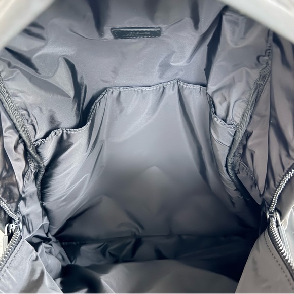 NWT Retail $1450 Versace La Medusa Palazzo Large Nylon Unisex Black Backpack - Picture 12 of 17